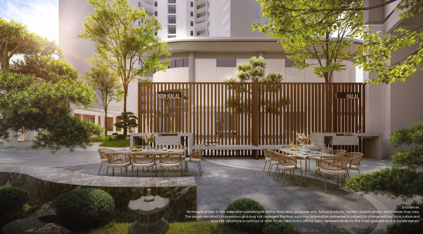 Shared dining and recreation space